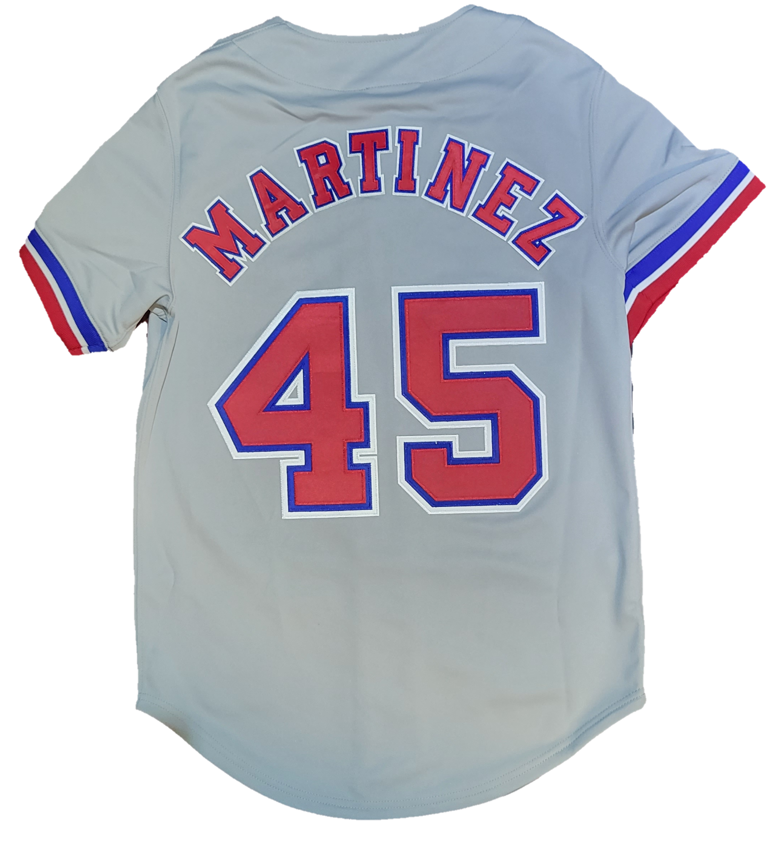 Men's Majestic Boston Red Sox #45 Pedro Martinez Replica Red