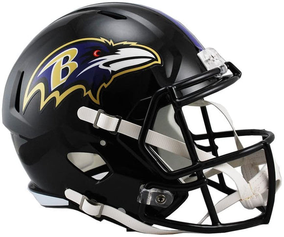 NFL Football Riddell Baltimore Ravens Full Size Revolution Speed Replica Helmet