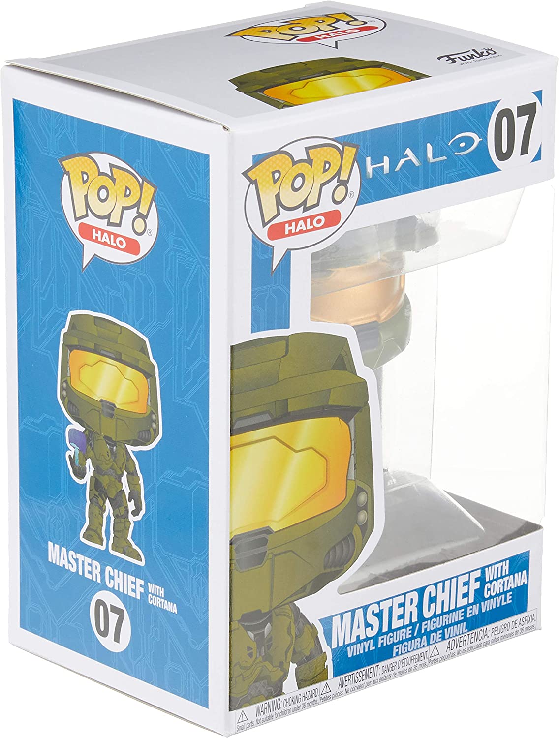 Halo Master Chief With Cortana #07 Funko Pop! Vinyl Action Figure ...