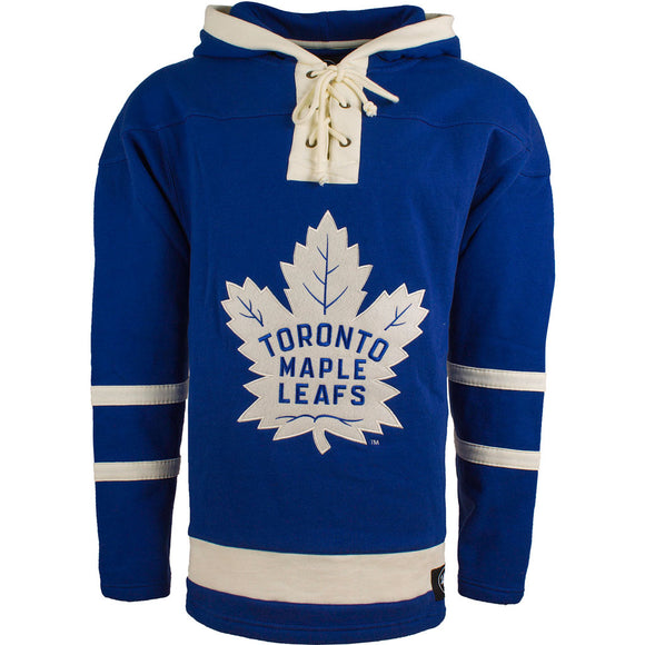Men's Toronto Maple Leafs '47 Brand Heavyweight Jersey Lacer Hoodie ...