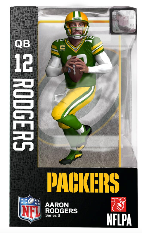 NFL Series 7 Aaron Rodgers 3-Inch Action Figure