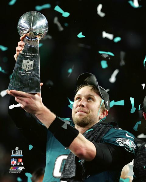 2018 NFL Super Bowl Champions Philadelphia Eagles 8x10 Photos Foles Action  Pose