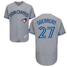 Vladimir Guerrero Jr. Toronto Blue Jays Majestic Home Flex Base Authentic  Collection Player Jersey - White