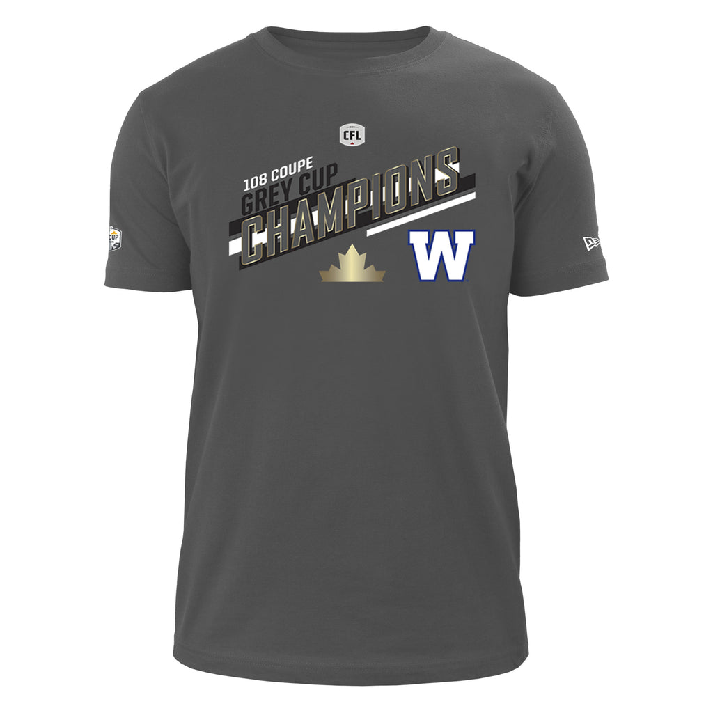 Men's New Era Winnipeg Blue Bombers 2021 108th Grey Cup Champions Lock ...