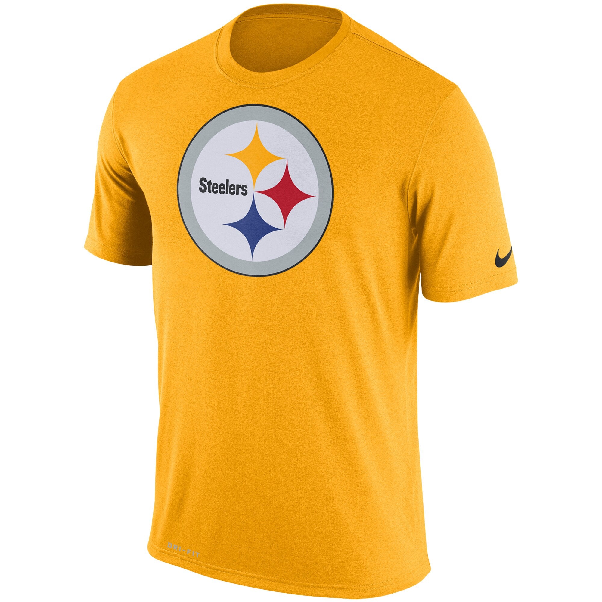 Nike Pittsburgh Steelers Yellow Legend Performance Logo Essential 3 NF ...