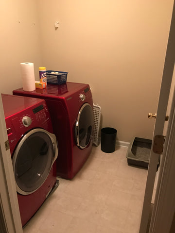 Laundry Room Before 1