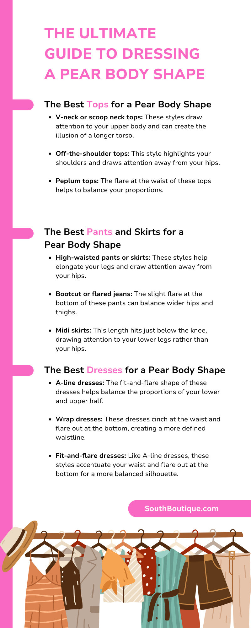 The Ultimate Guide to Dressing a Pear Body Shape
