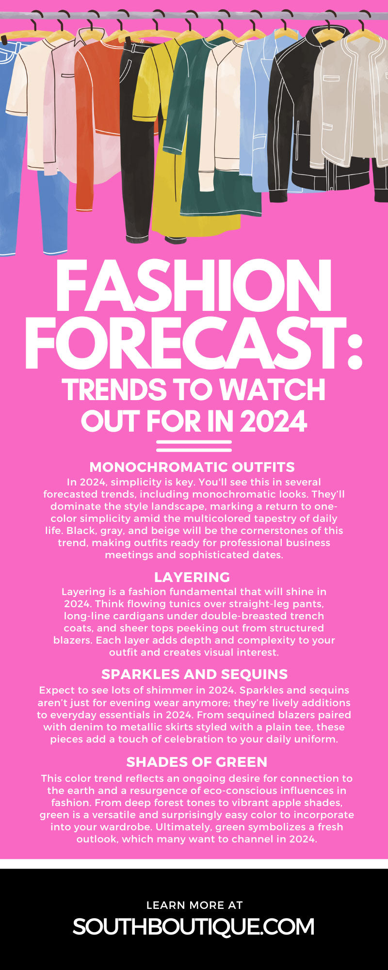 Fashion Forecast: Trends To Watch Out for in 2024