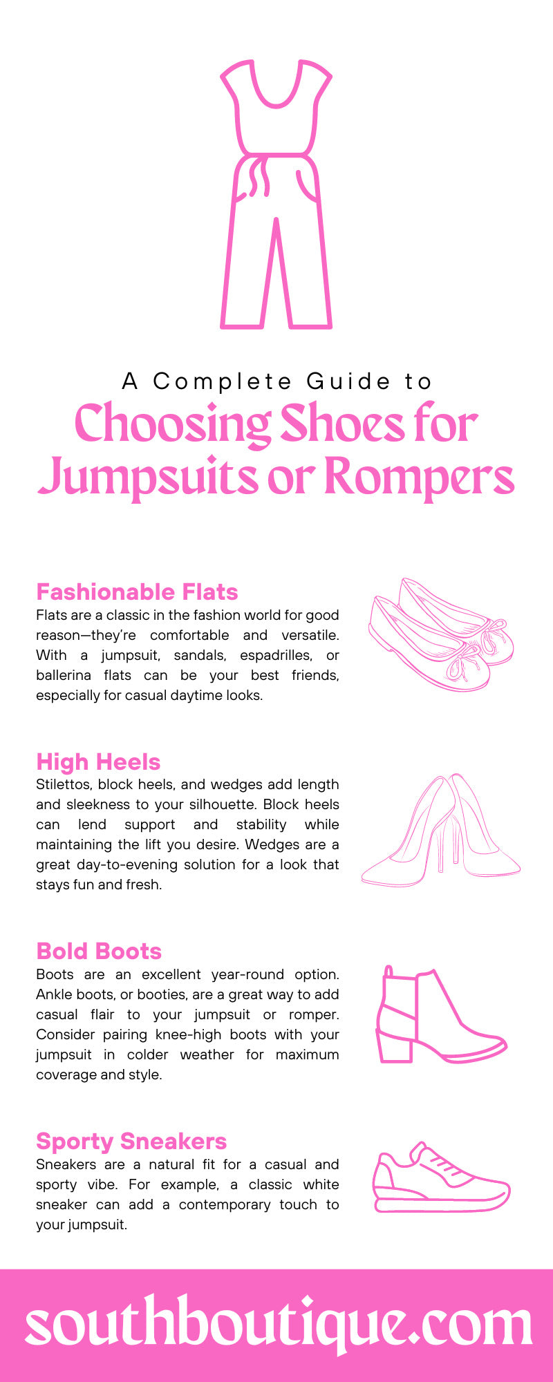 A Complete Guide to Choosing Shoes for Jumpsuits or Rompers