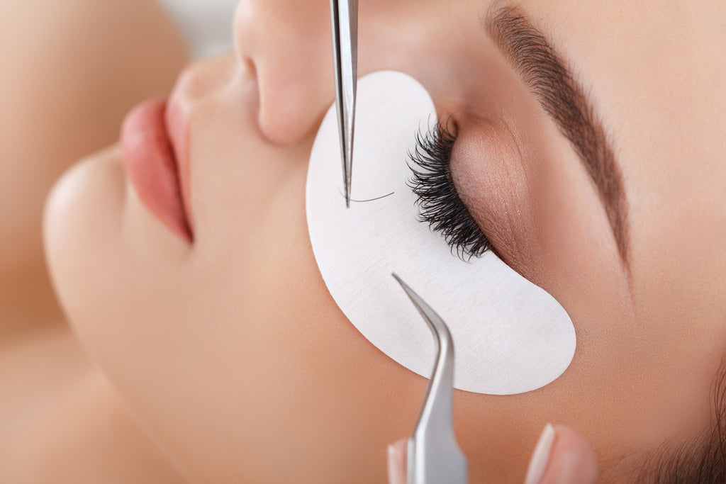 Woman with Long Eyelash Extensions will need to use a nano mister. Cartel Lash