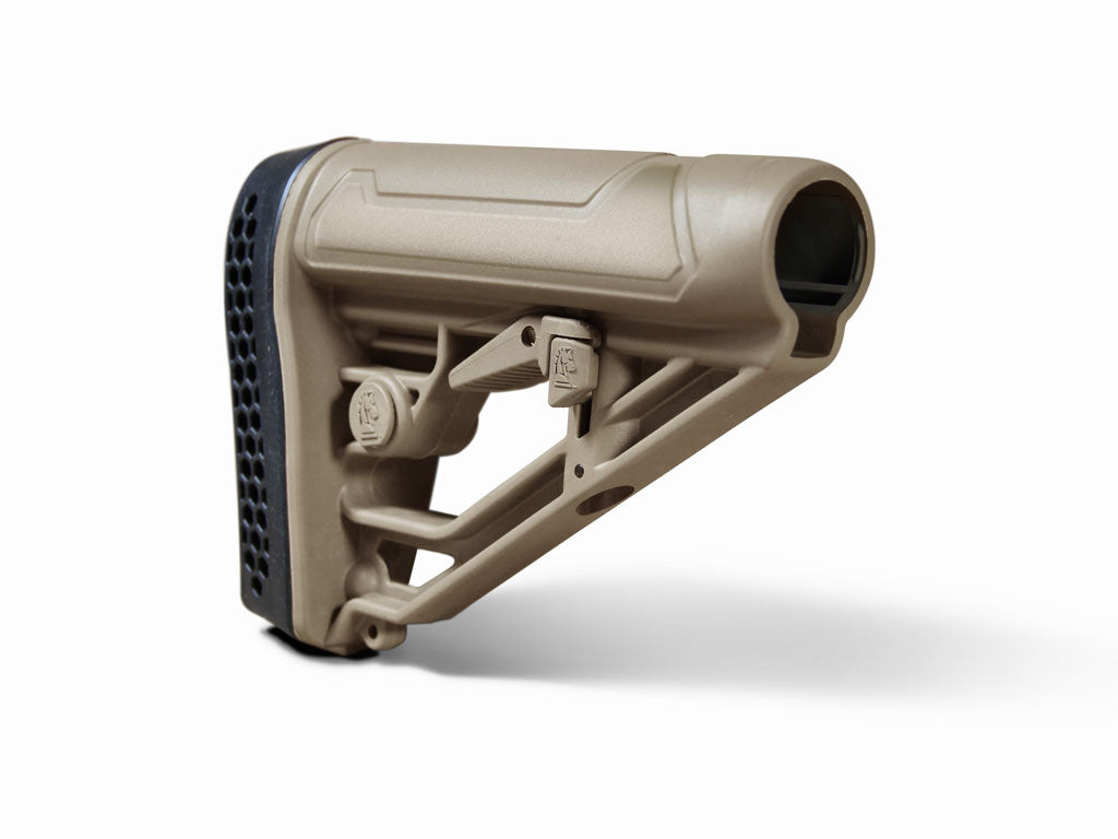 EX Performance Adjustable AR Stock - Mil-Spec - FDE - Adaptive Tactical