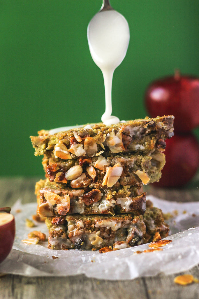 Matcha & Apple Cake