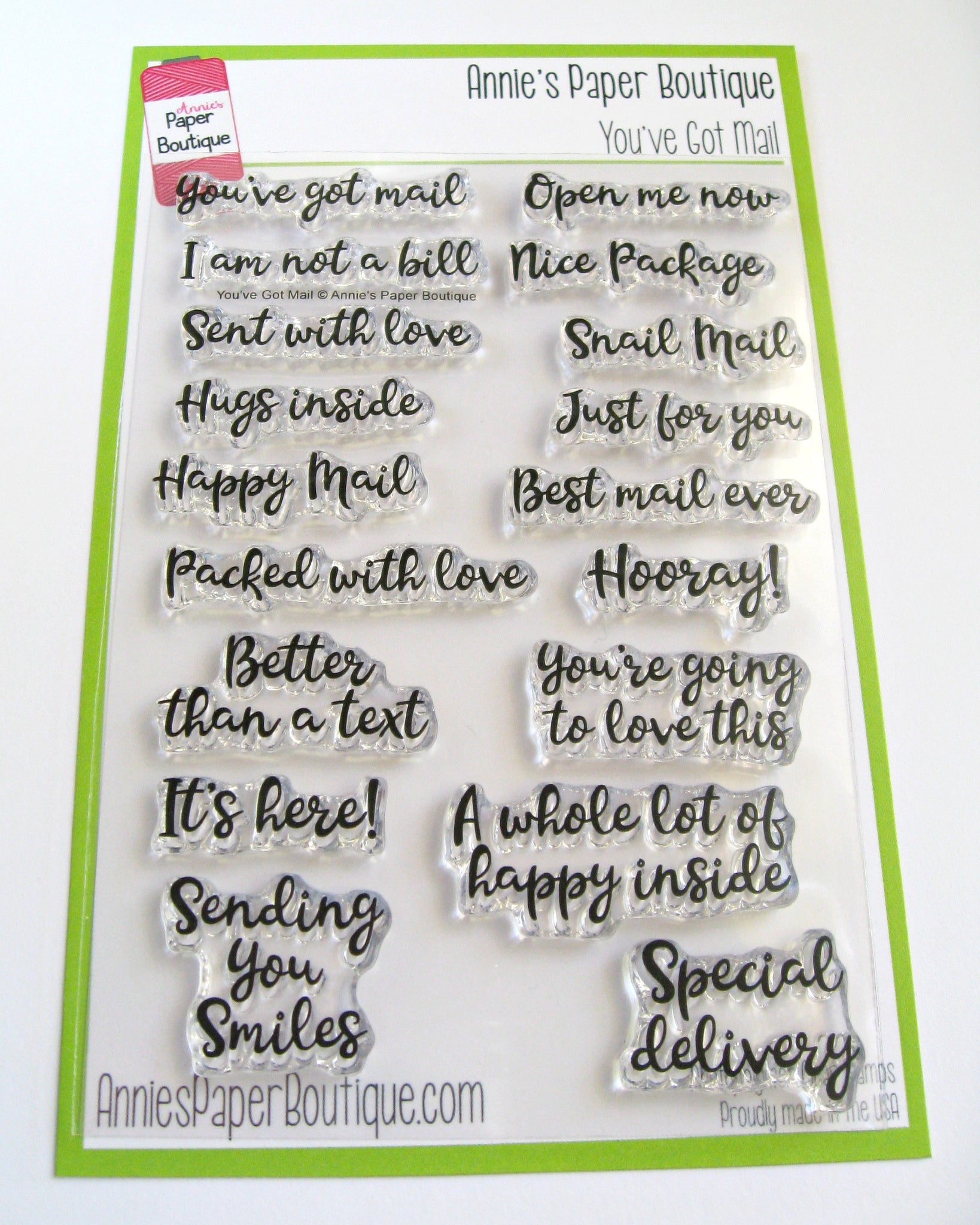 You've Got Mail Stamps - 4x6 - Happy Mail, Package, Special Delivery ...