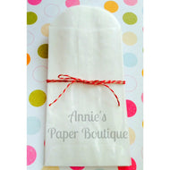 Biggie Glassine Envelopes - 3-1/8" x 5-1/2" White Translucent Bags