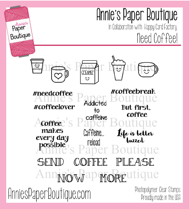 Need Coffee Planner Stamps - 4x4 - Caffeine, Coffee Lover, Buzzed ...