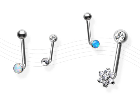 VCH body piercing jewelry titanium barbells from bm25.com