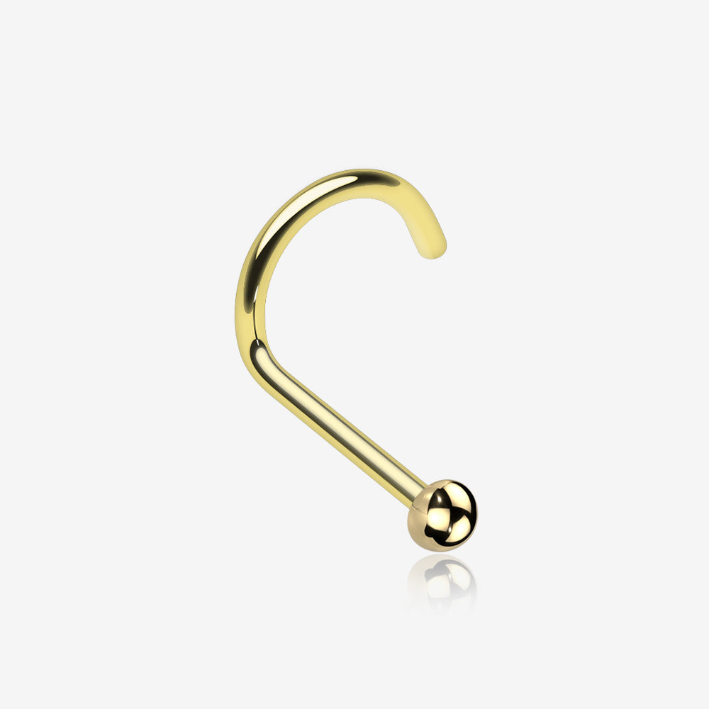 Implant Grade Titanium Golden Dome Top Nose Screw Ring