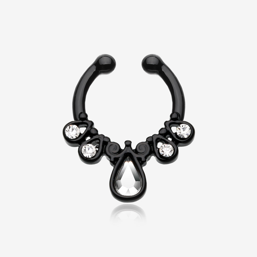 Colorline Radiant Kao Fake Septum Clip-On Ring