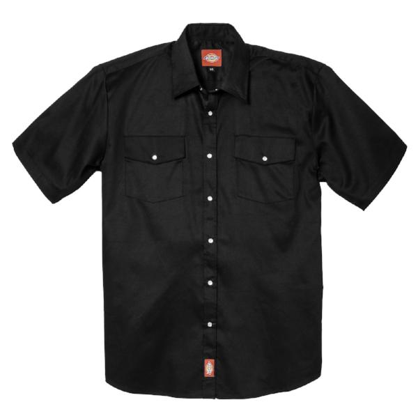 dickies snap shirt