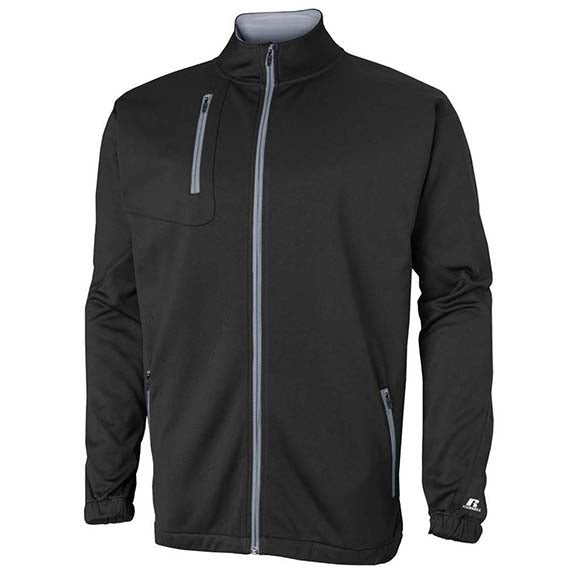 Russell Athletic Men's Dri-Power Tech Fleece Performance Full Zip Jack ...