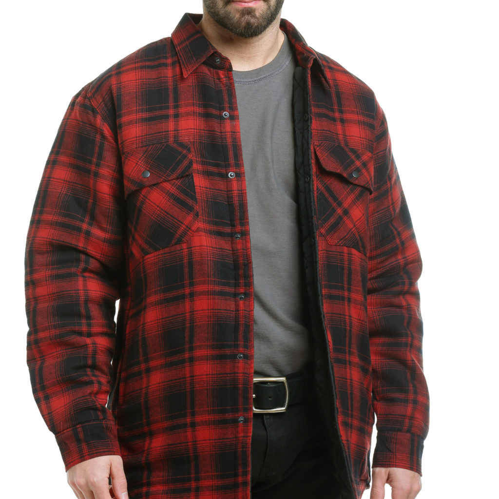 Tough Duck® Quilt Lined Flannel Shirt WS05 – B&H Canvas