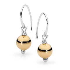 Leoni & Vonk gold fill ball earrings