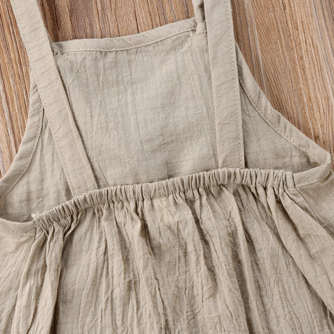 kids linen overalls