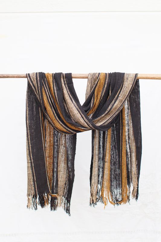 Handcrafted Silky Skinny Scarves