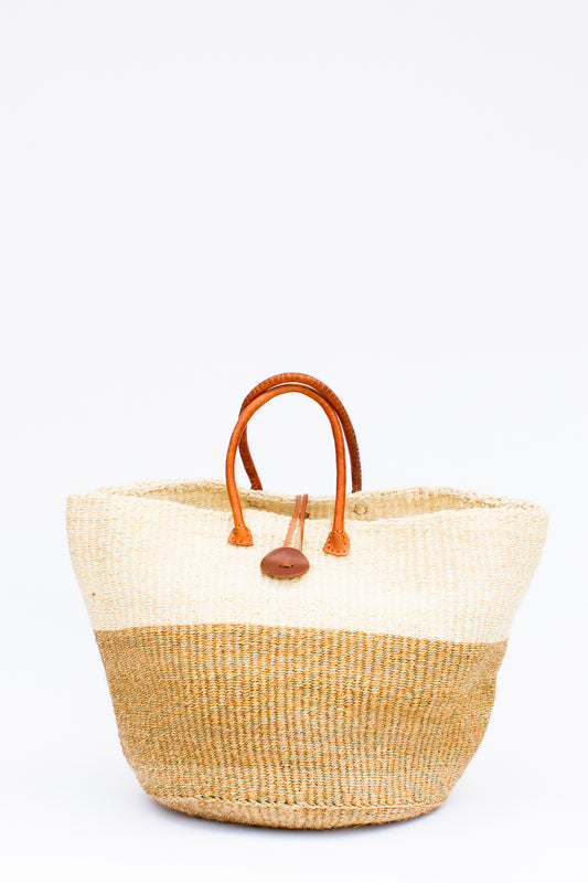 Sisal & Leather Kiondo Tote Bag | Nuuly Thrift