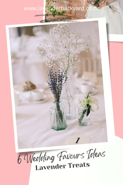 6 Lavender Wedding Favour Ideas for Wedding Reception, NZ Lavender Herb Farm