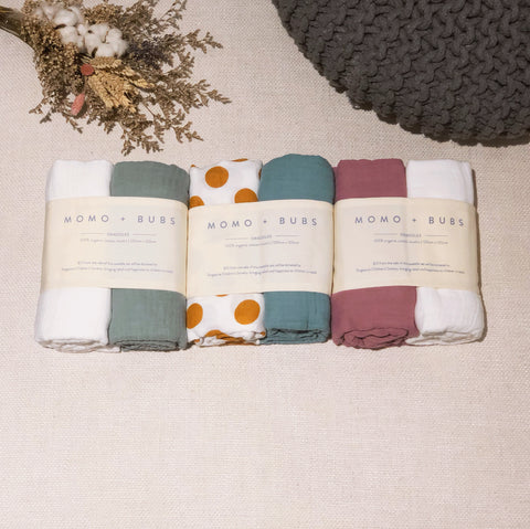 MOMO + BUBS Swaddle set