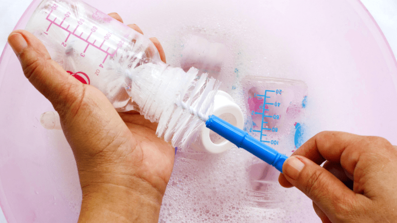 Can You Wash Baby Bottles with Dish Soap?