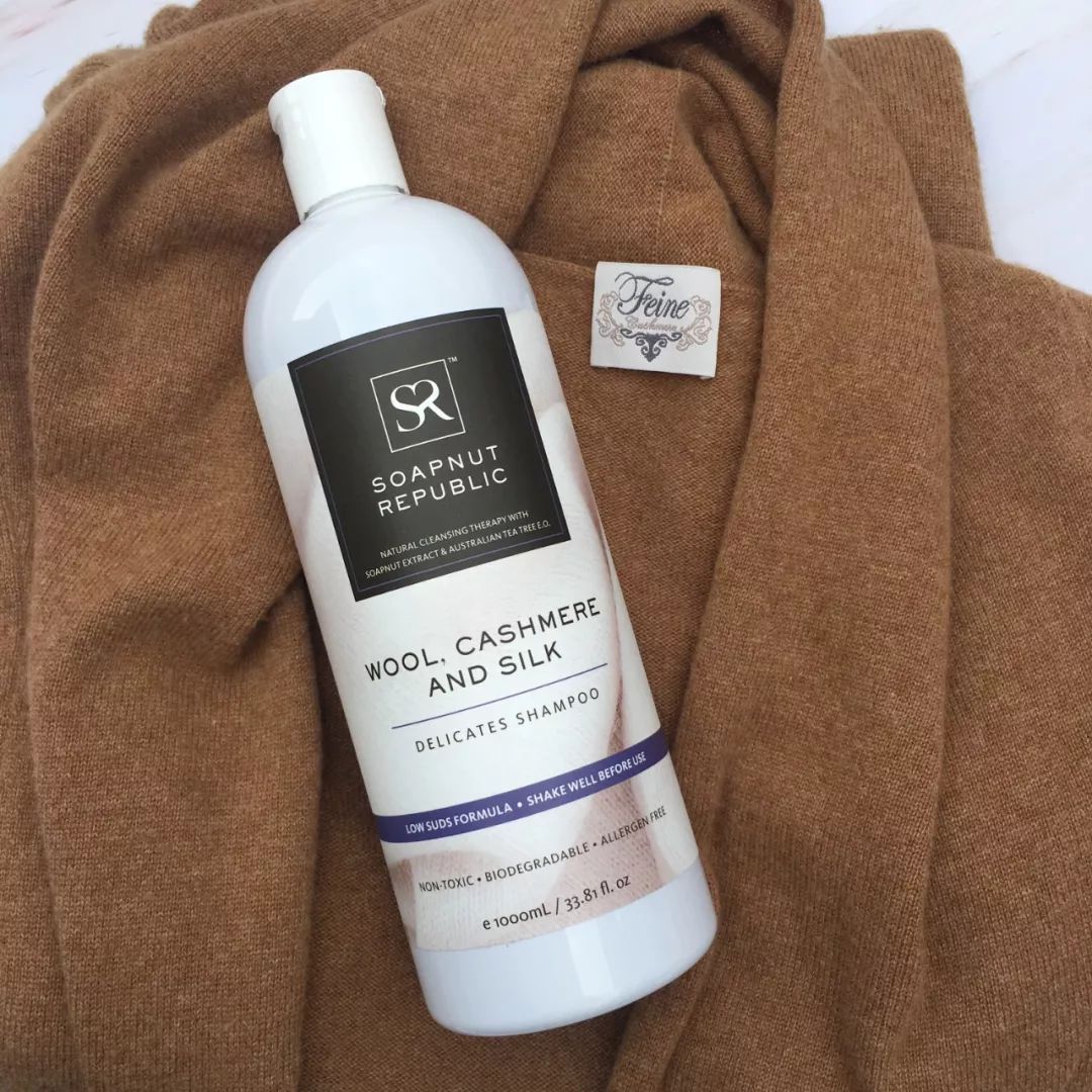 soapnut republic silk, wool cashmere shampoo