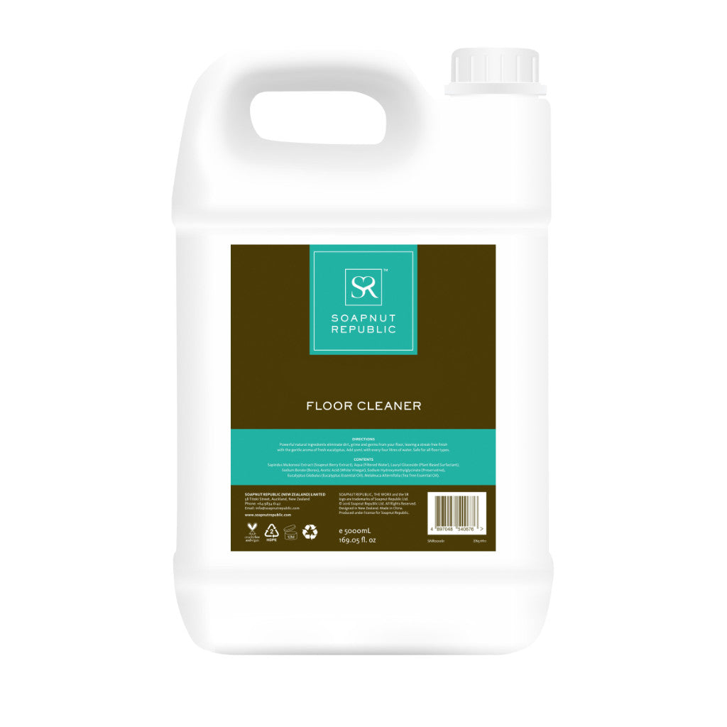 Floor Cleaner with Eucalyptus E.O. (5L) | Soapnut Republic | Reviews on ...
