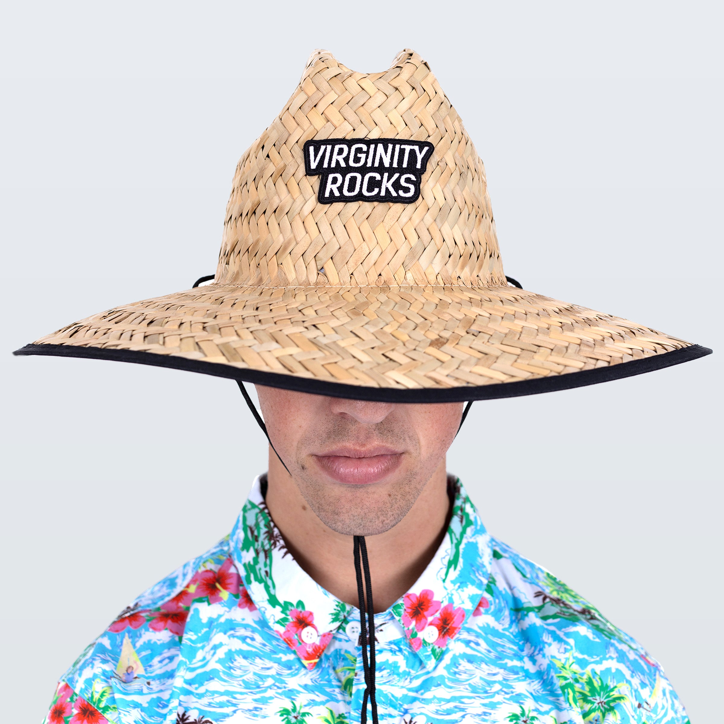 virginity rocks straw hat