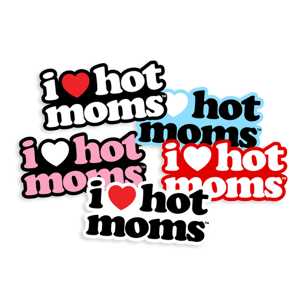 I Heart Hot Moms Sticker Pack – Danny Duncan