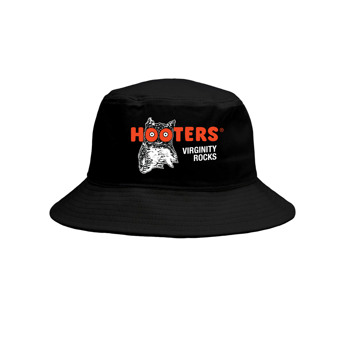 Virginity Rocks x Hooters Black Bucket Hat – Danny Duncan