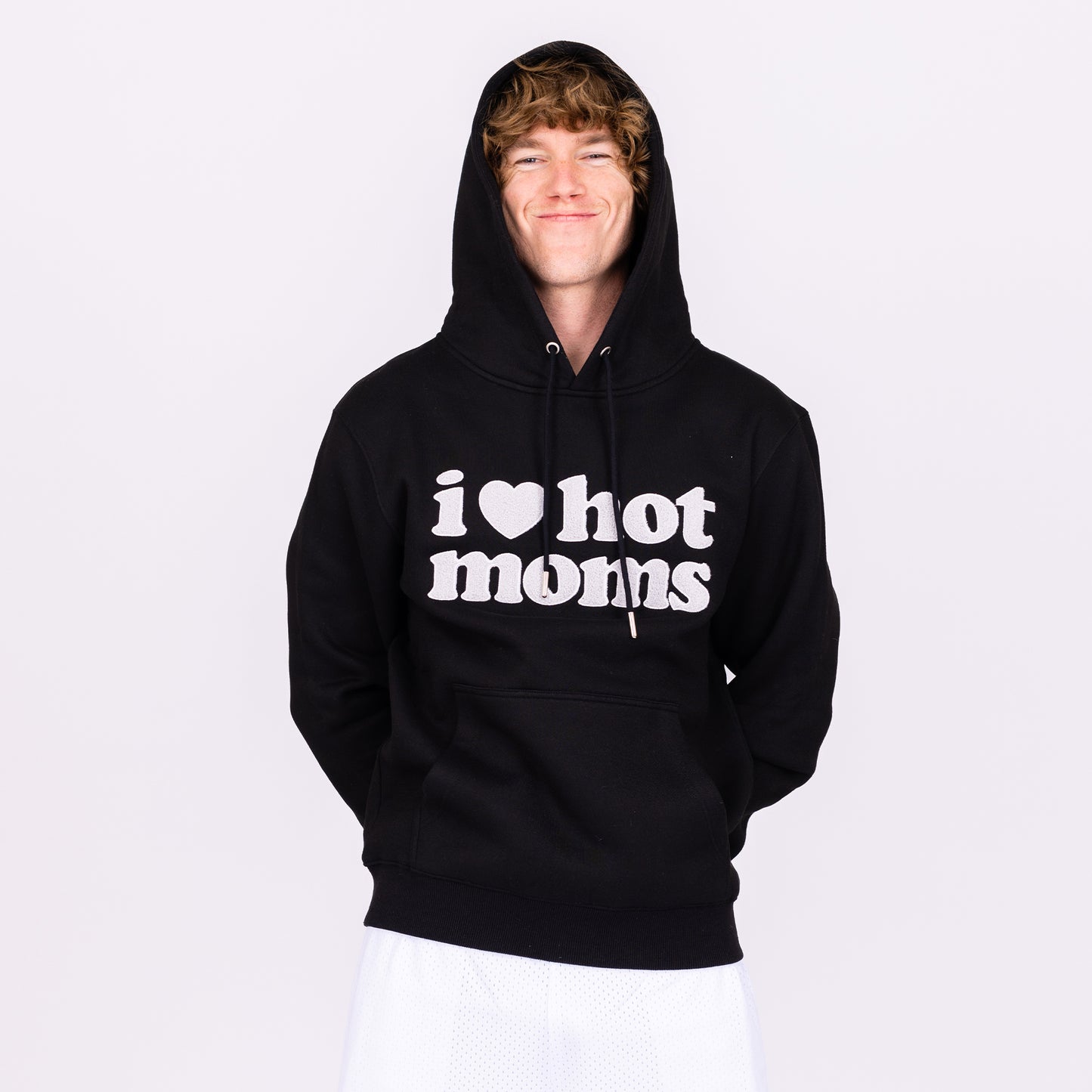 I Heart Hot Moms Light Blue Hoodie – Danny Duncan