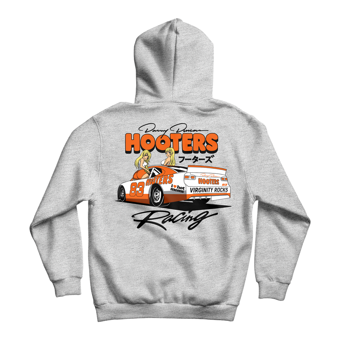 Hooters Racing Grey Hoodie – Danny Duncan