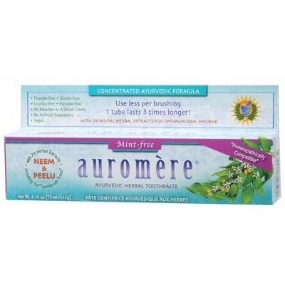 auromere ayurvedic herbal toothpaste