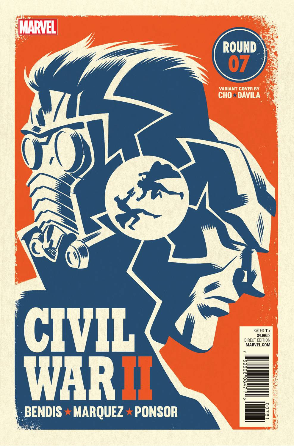 Civil War Ii 7 Of 8 Michael Cho Var - 