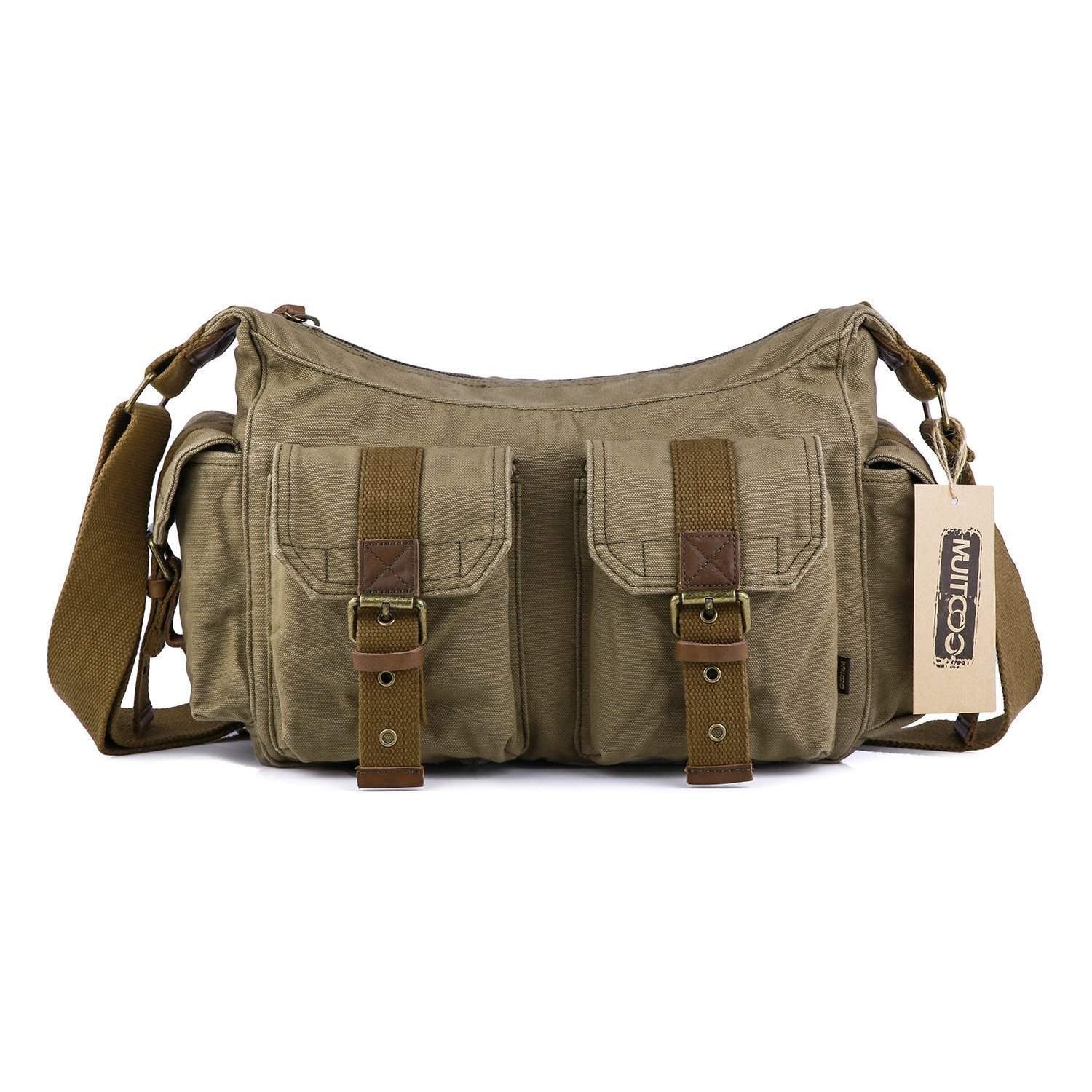 Canvas Messenger Bags #30622 - Gootium