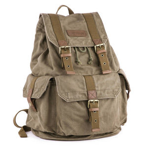 Canvas Backpack Rucksack #21101
