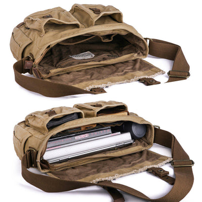 military style messenger bag