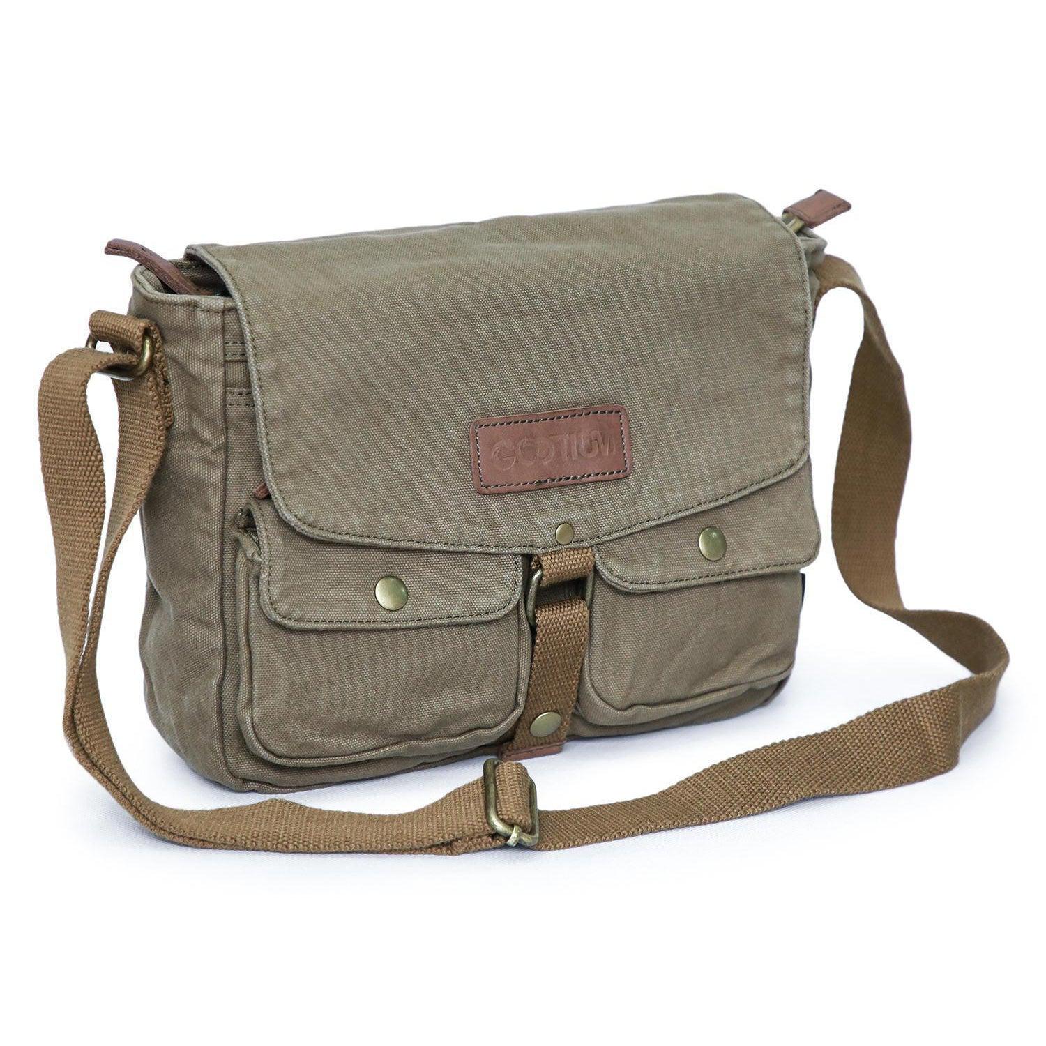 Canvas Messenger Bags #30624 - Gootium