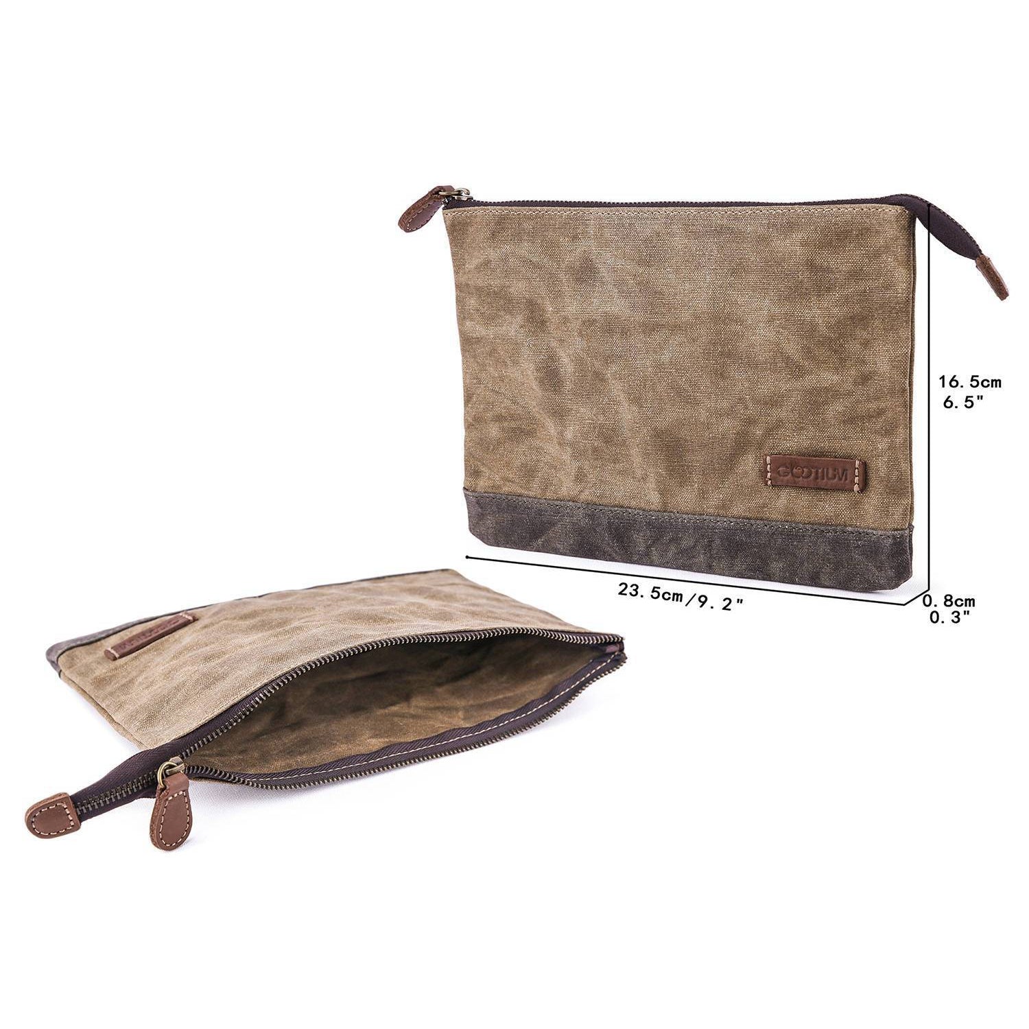 Canvas Frayed Style Messenger Bags #80808 - Gootium