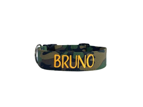 Personalized Dog Collar | Camouflage Dog Collar | Duke & Fox®