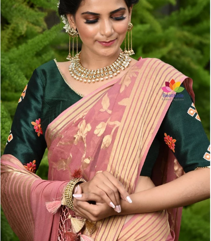 Ace The Slim Look By Draping These Handloom Designer Sarees – Beatitude