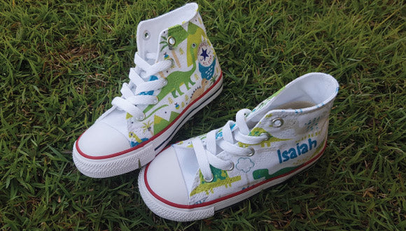 customised childrens converse