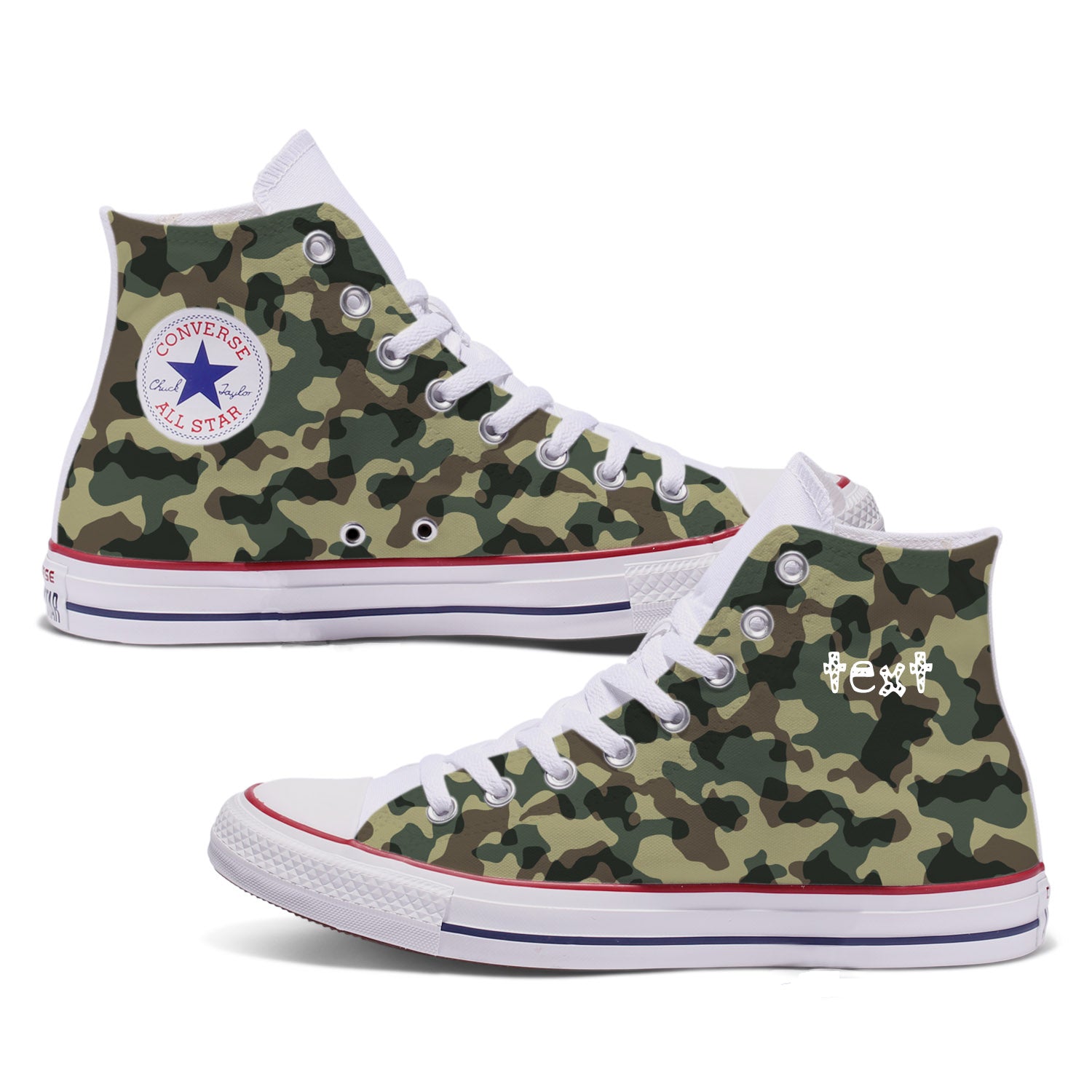 converse camo green